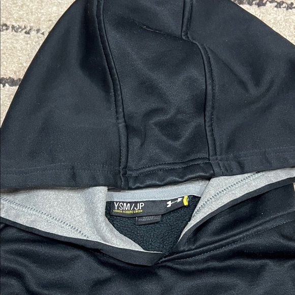 Under Armour Black and Gray Hoodie - Picture 2 of 4